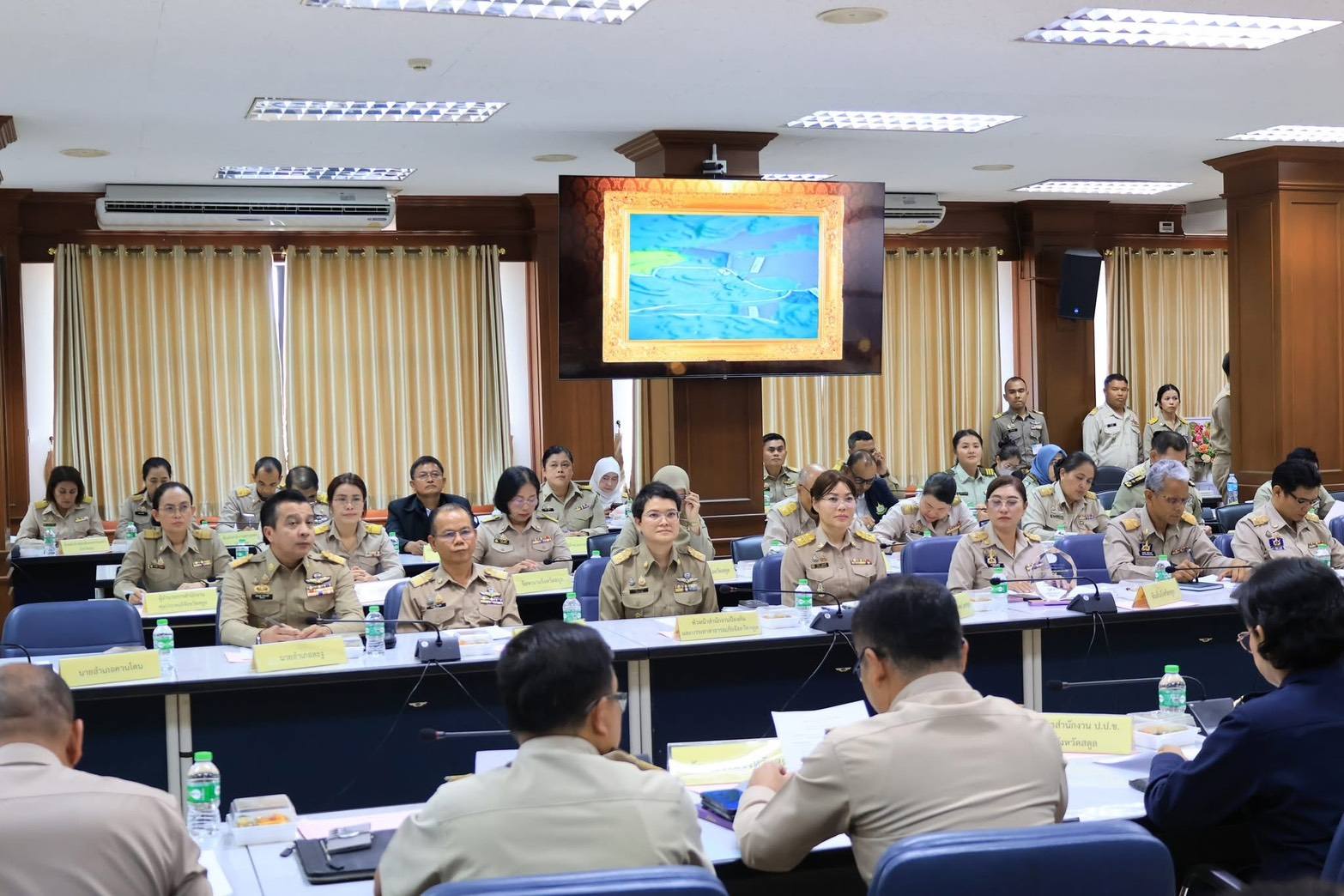 title - ปทจ.สตูล ร่วมประชุมคณะกรมการจังหวัดและหัวหน้าส่วนราชการ ประจำเดือนกุมภาพันธ์ 2569